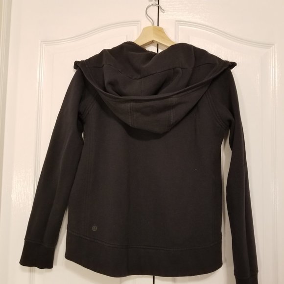 Lululemon Black Hooded Zip up Sweater - Picture 6 of 14
